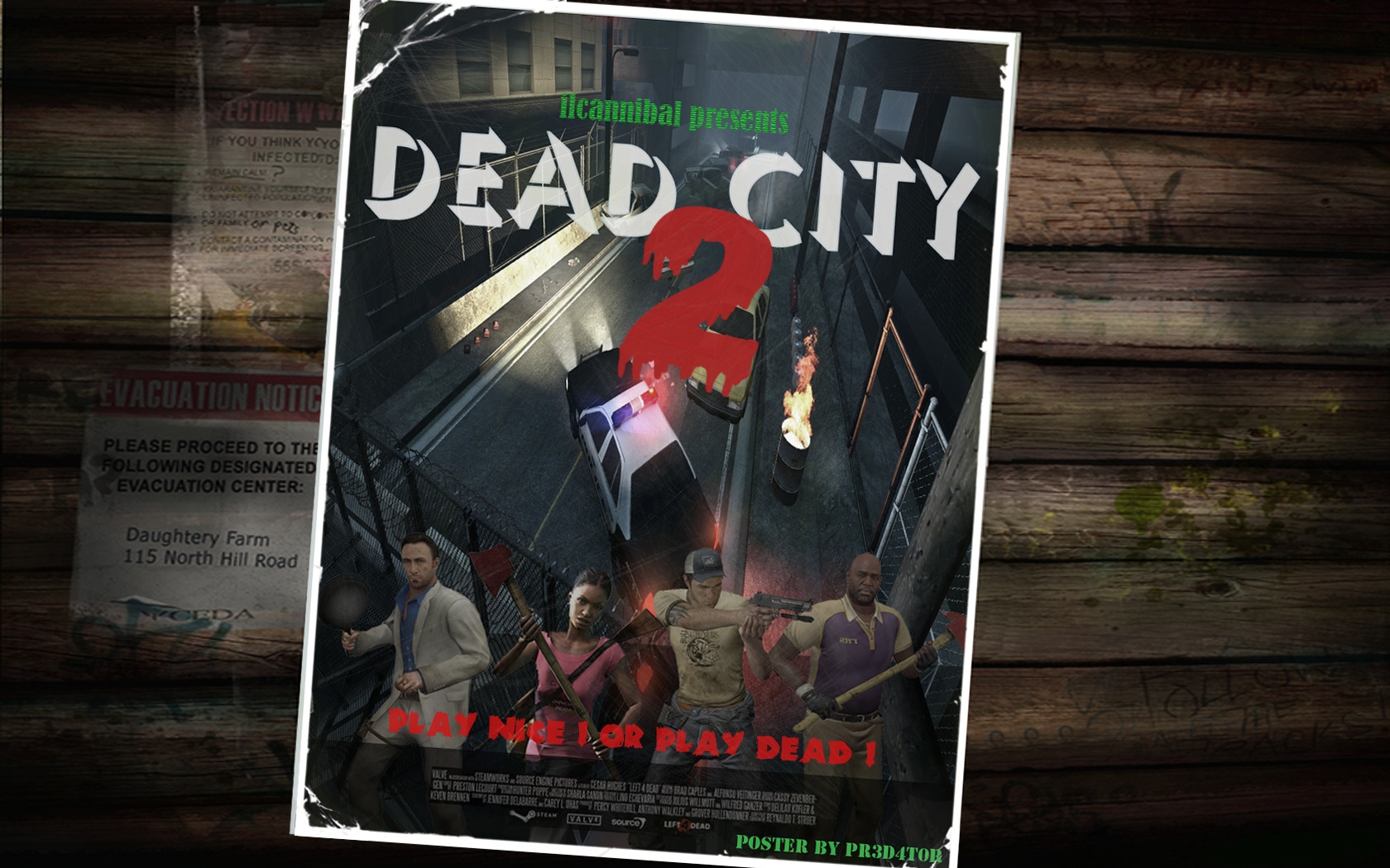 Постер кампании Dead City II для Left 4 Dead 2