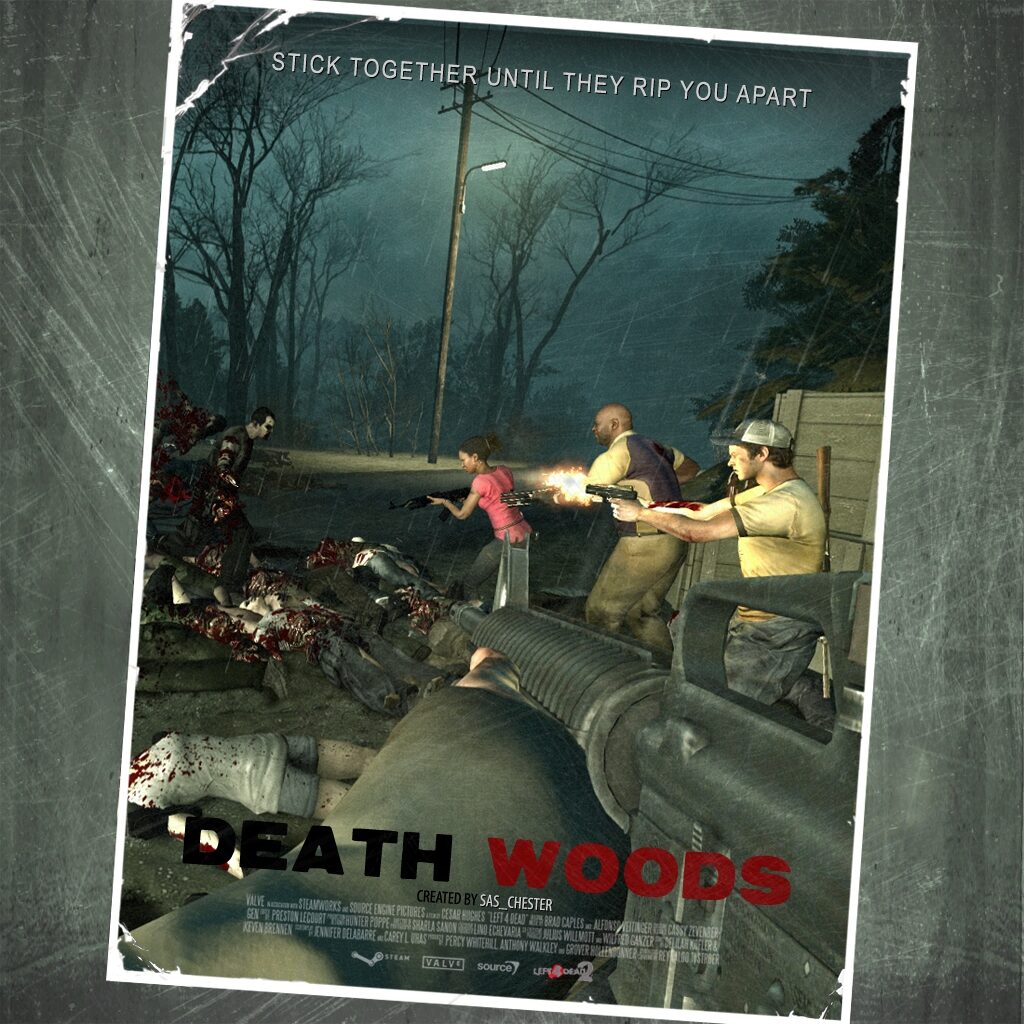 Постер кампании Death Woods для Left 4 Dead 2