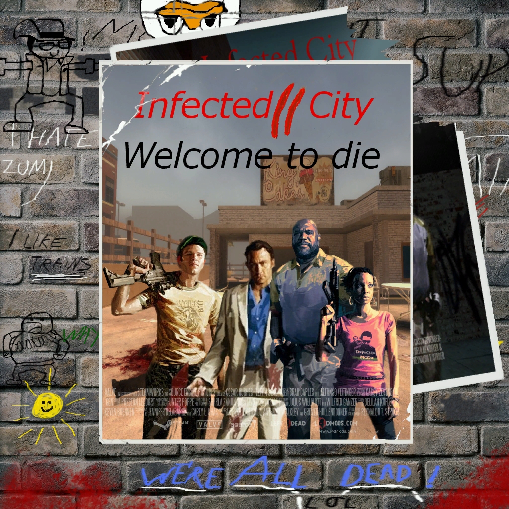Постер кампании Infected City 2 для Left 4 Dead 2