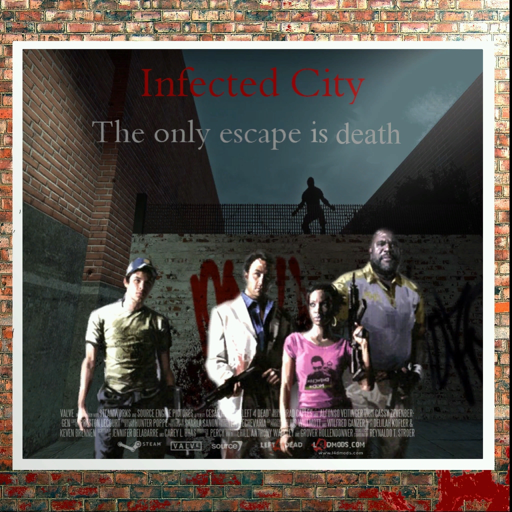 Постер кампании Infected City для Left 4 Dead 2