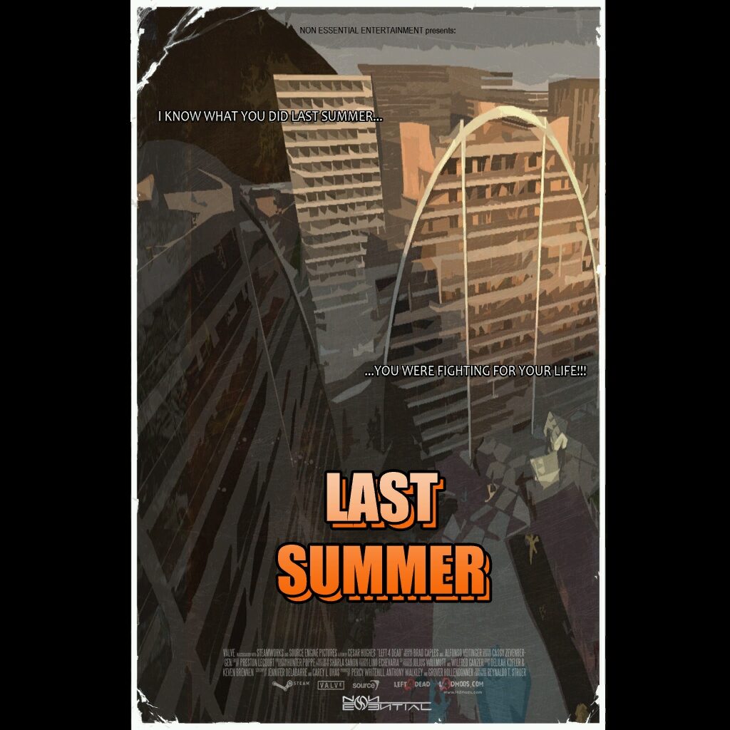 Постер кампании Last Summer для Left 4 Dead 2