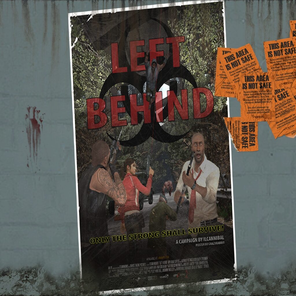 Постер кампании Left Behind для Left 4 Dead 2
