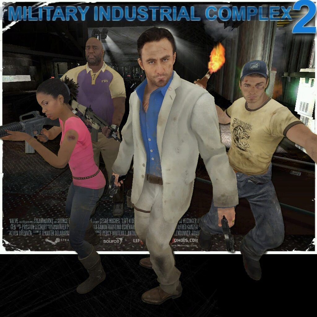 Постер кампании Military Industrial Complex II для Left 4 Dead 2