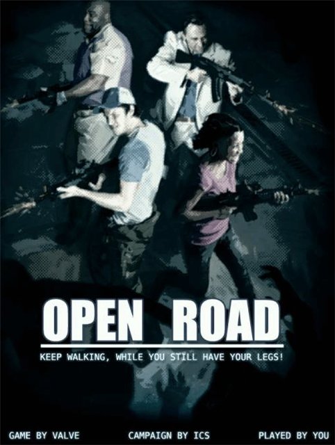 Постер кампании Open Road для Left 4 Dead 2
