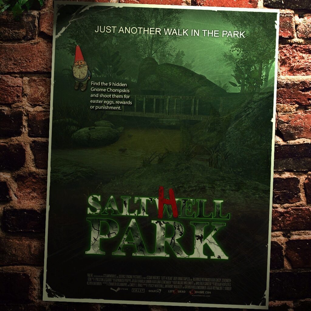 Постер кампании SaltHell Park для Left 4 Dead 2