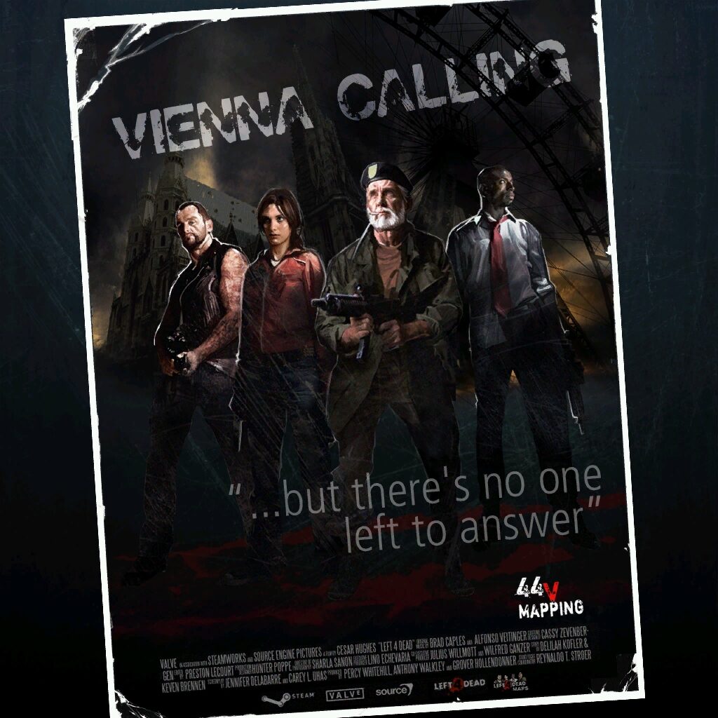 Постер кампании Vienna Calling для Left 4 Dead 2