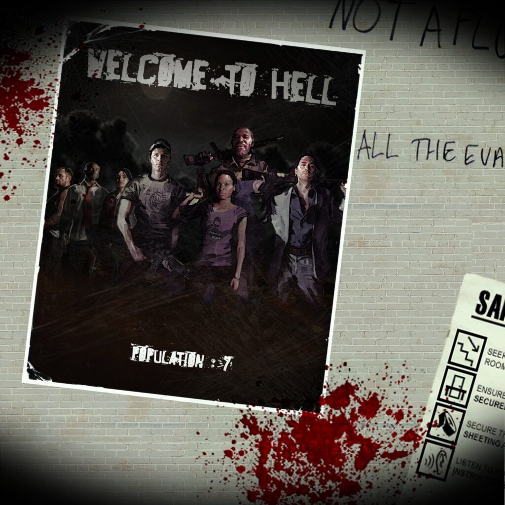 Постер кампании Welcome to Hell для Left 4 Dead 2