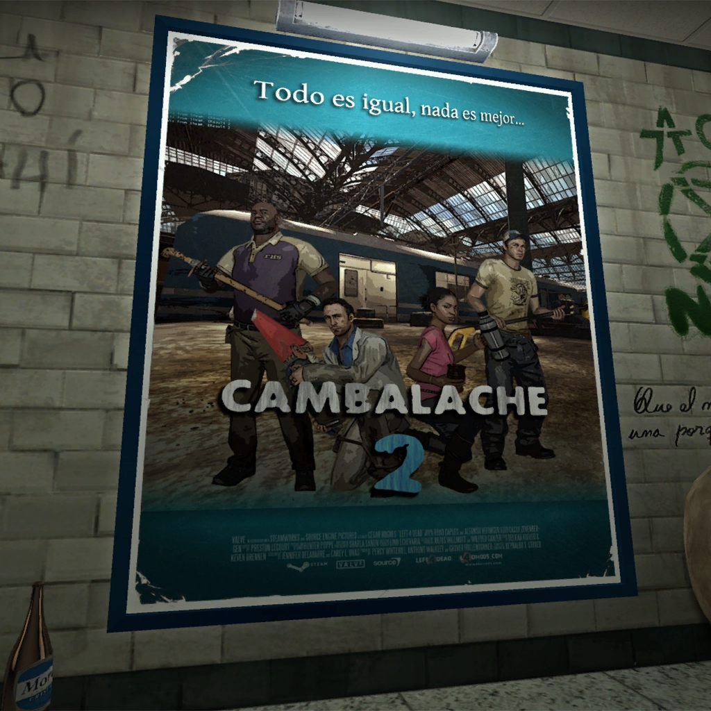 Постер кампании Left 4 Dead 2 - Cambalache 2 - Total Remake